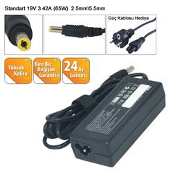 Acer Aspire 1412WLMi Standart 19V 3.42A (65W) 1.7mm5.5mm Notebook Adaptör